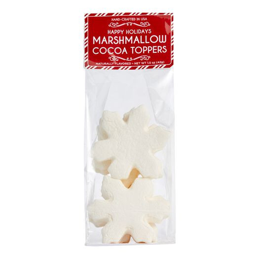 Snowflake Marshmallow Hot Cocoa Toppers 6 Piece by World Market | World Market