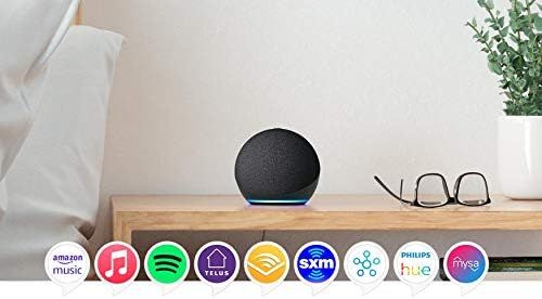 Echo Dot (4th Gen) | Smart speaker with Alexa | Charcoal | Amazon (CA)