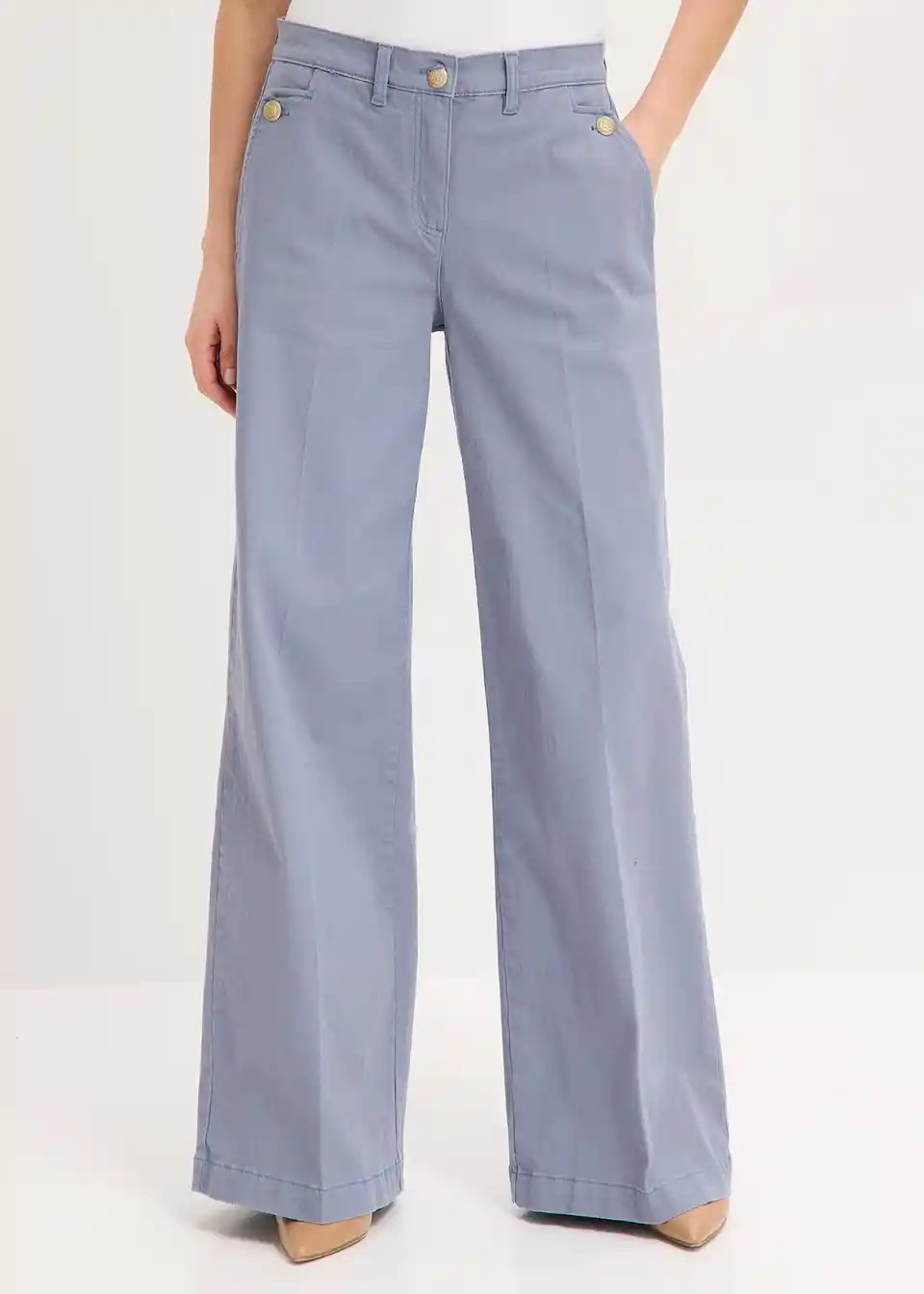 Wide Leg Hose mit Stretch | Bonprix DE