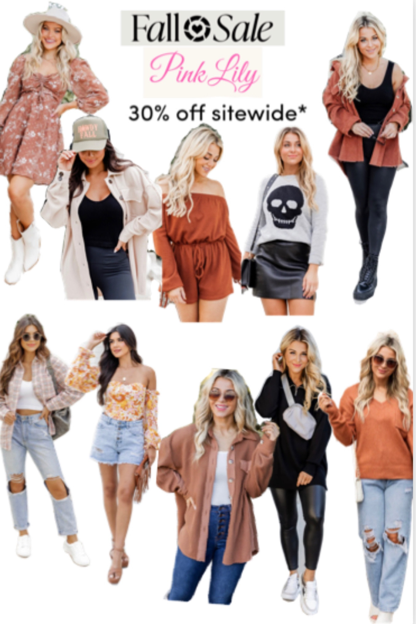 LTK Fall Sale
Sweater
Hoodie
Plaid shacket
Jacket
Booties/ boots
Fall dress#LTKunder50 

#LTKshoecrush #LTKSale