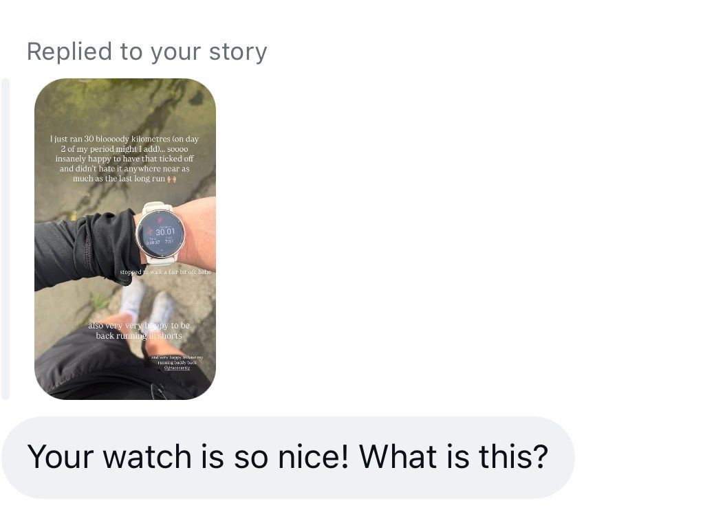 My running watch 

#LTKspring #LTKfitness