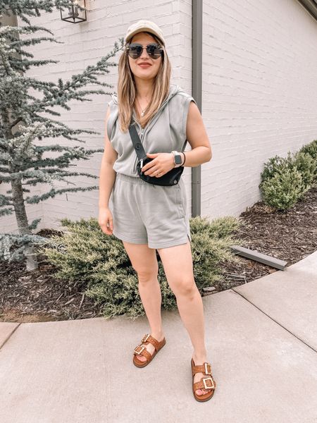 Cannot stop wearing this comfy Abercrombie romper- perfect weekend outfit! 

#LTKfindsunder50 #LTKsalealert #LTKstyletip