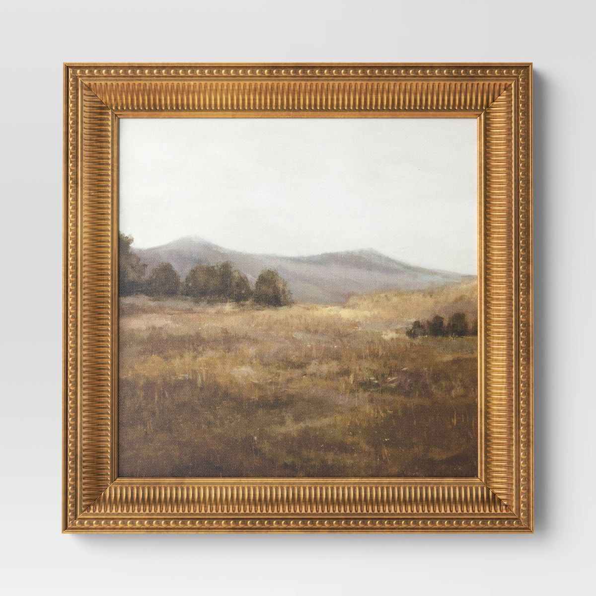 12" x 12" Prairie Land Framed Canvas Board - Threshold™ | Target