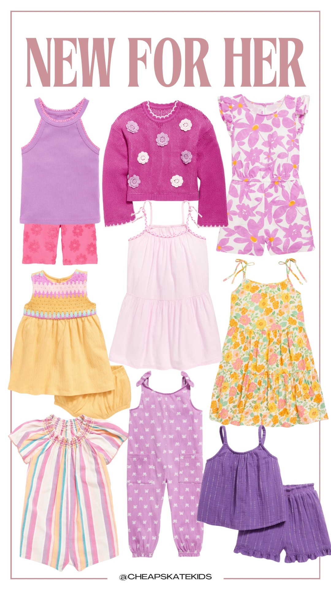 New arrivals for girls! Something for babies, toddlers. & older girls

#LTKFamily #LTKKids #LTKBaby