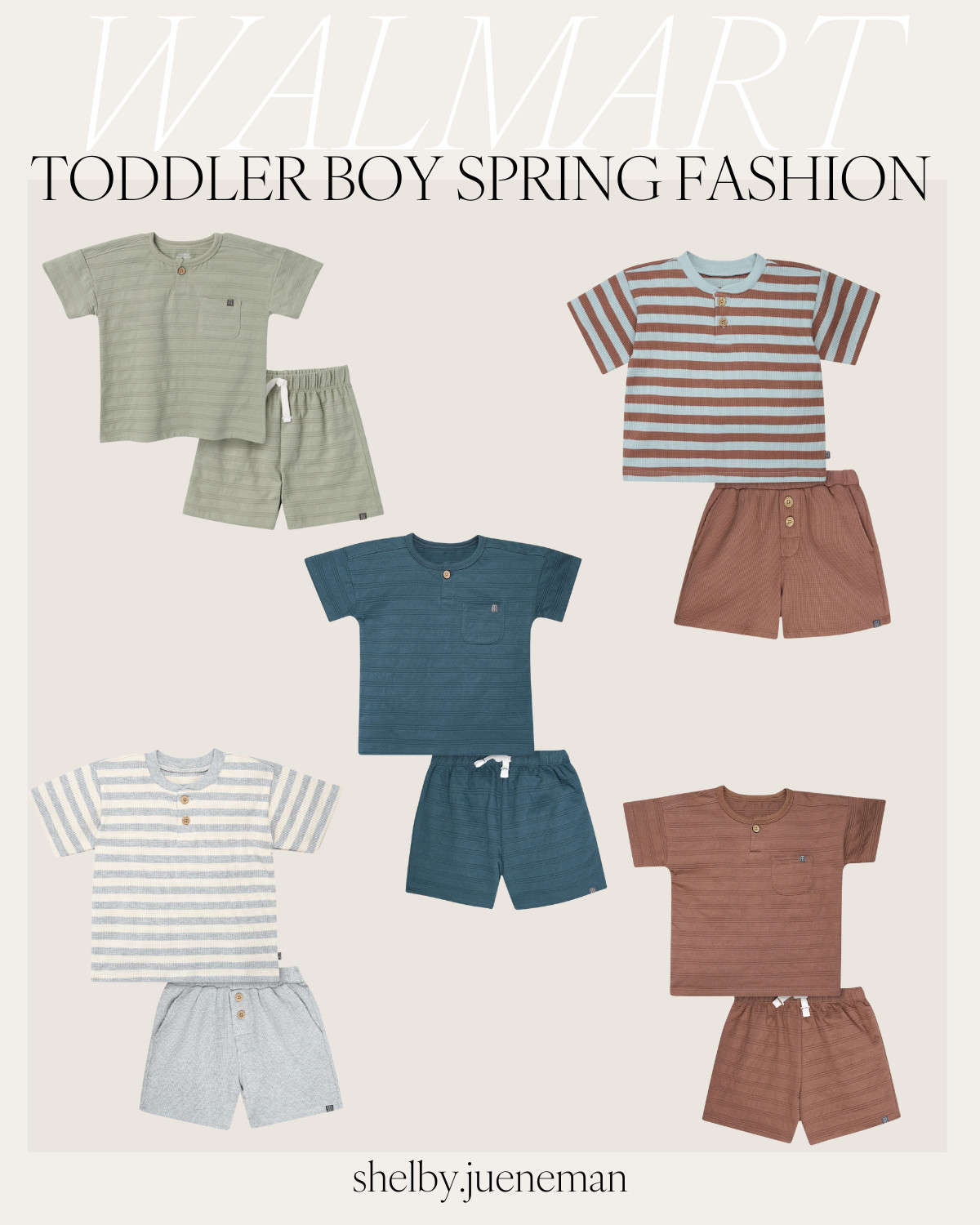  Walmart Toddler Boy Spring Sets!

Obsessed with the colors & patterns of these! So affordable too. 

 

#LTKbaby #LTKkids #LTKfindsunder50