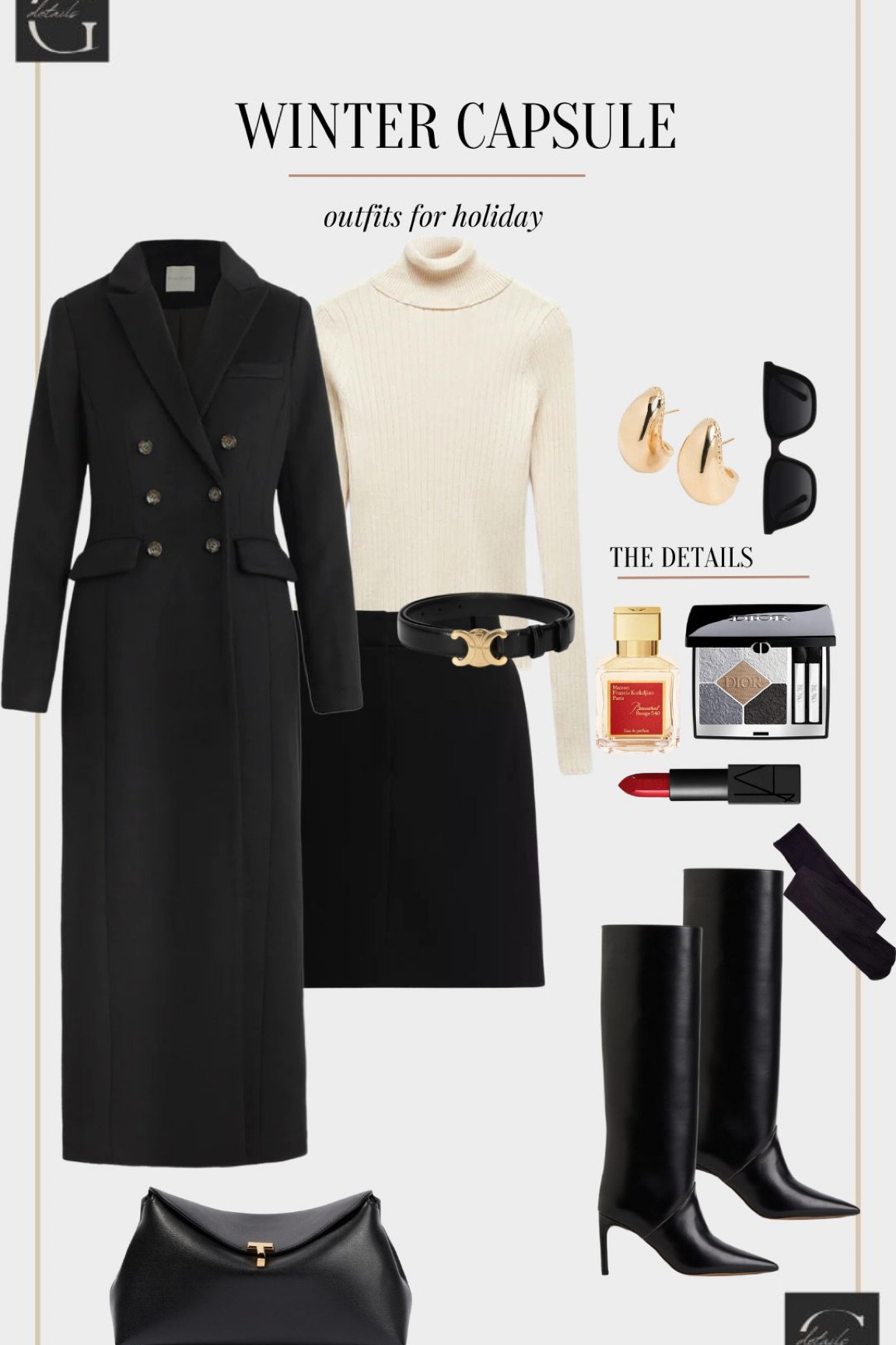 Holiday outfit, winter capsule outfit, skirt outfit. Holiday dress, holiday party

#LTKworkwear #LTKparties #LTKHoliday