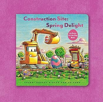 Construction Site: Spring Delight: An Easter Lift-the-Flap Book (Goodnight, Goodnight, Construc):... | Amazon (US)