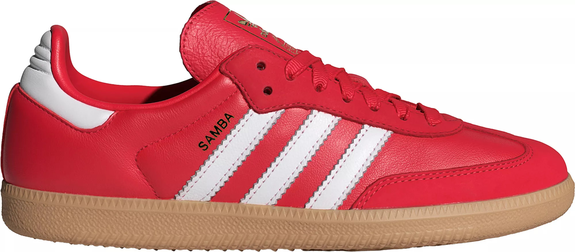 adidas Women's Samba OG Shoes, Size 10.5, Red/Gum | Dick's Sporting Goods