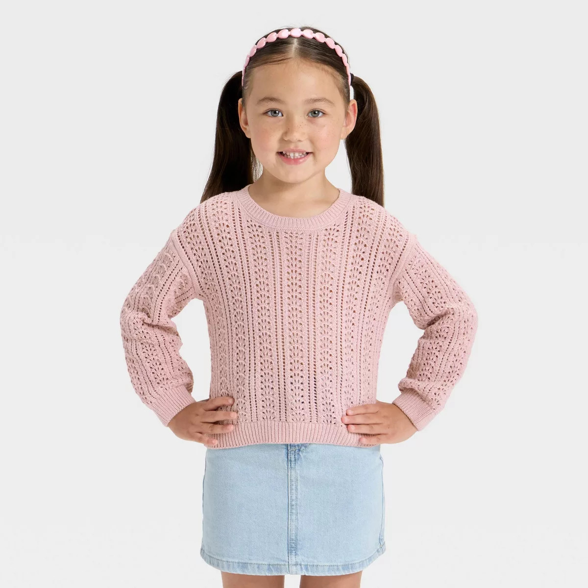Toddler Girls' Lightweight Sweater - Cat & Jack™ | Target
