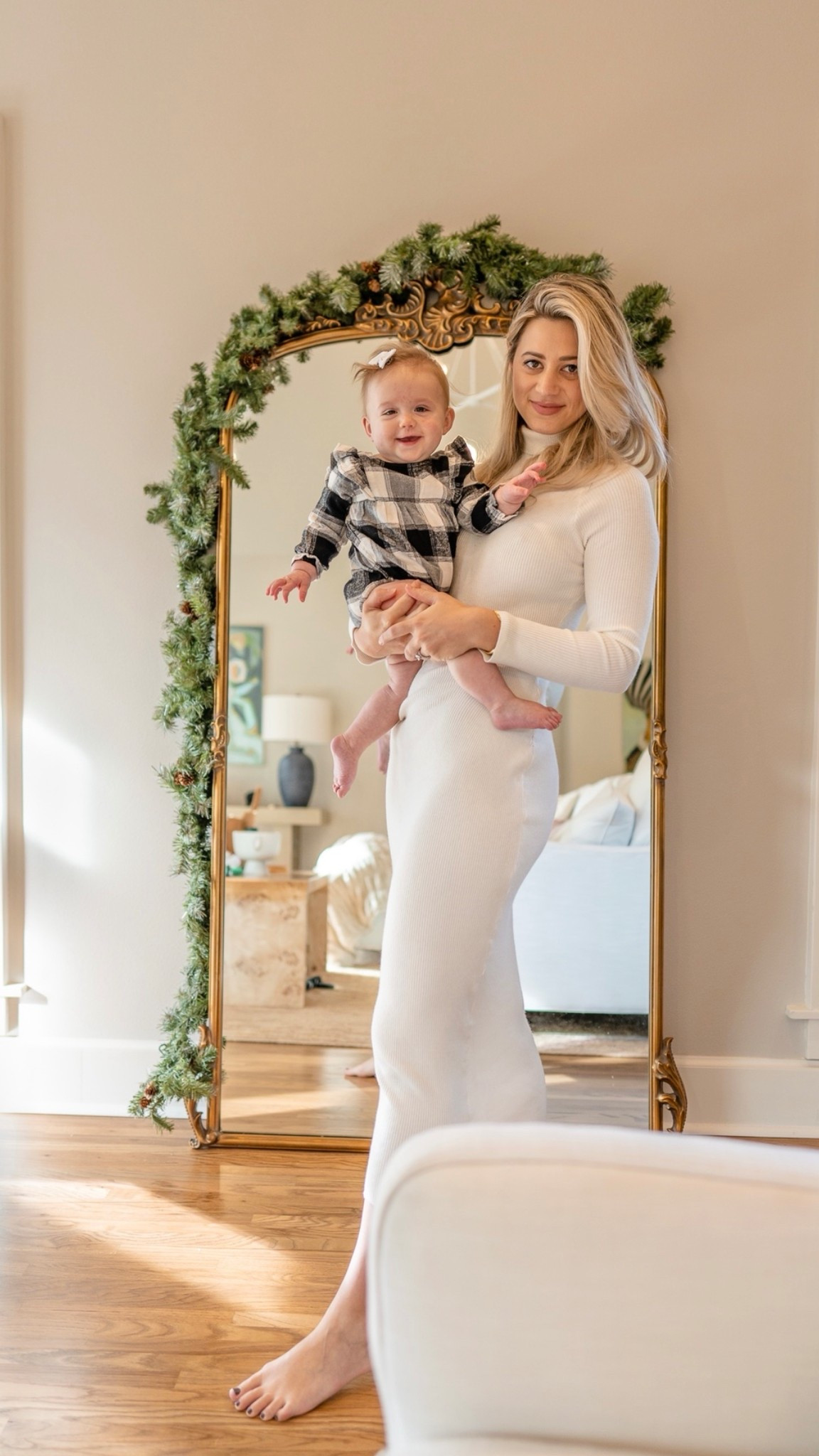 Our floor mirror is on sale! Yall have seen this since 2019…and she’s a beaut! #mirror #floormirror #cybermonday #homegoods 

#LTKCyberWeek