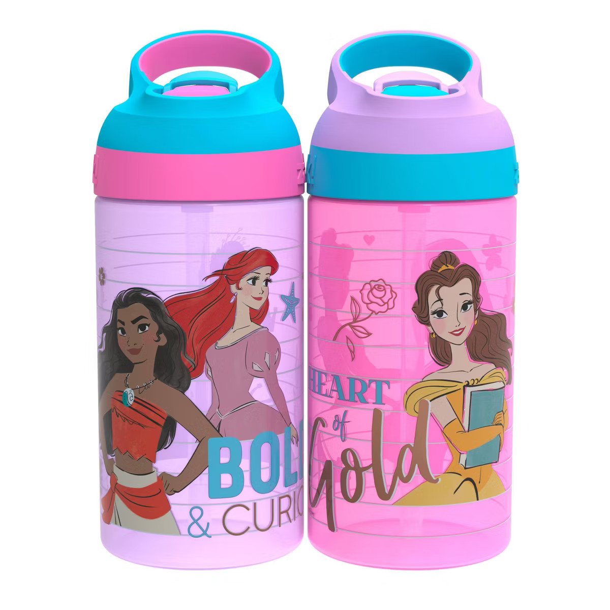 2pk 16oz Atlantic Portable Drinkware Bottle 'Princess' - Zak Designs | Target