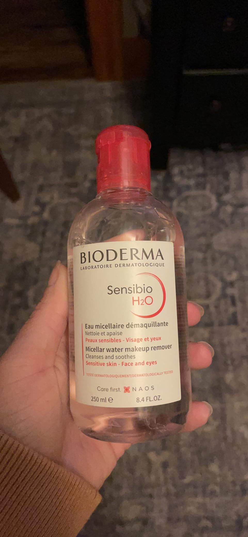 Bioderma - Sensibio - H2O Micellar Water - Makeup Remover Cleanser - Face Cleanser for Sensitive ... | Amazon (US)