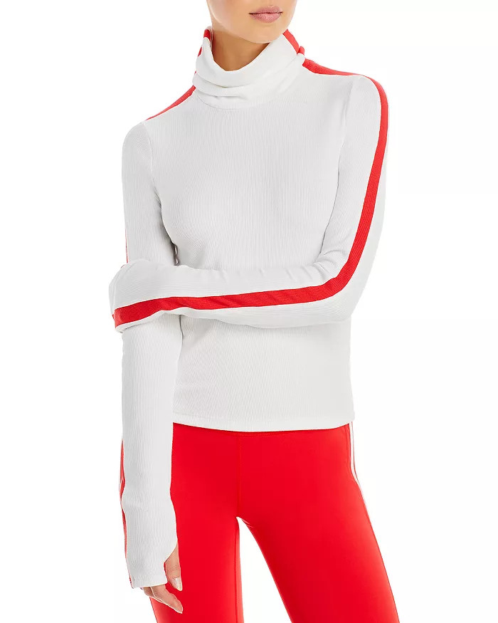 Jackson Striped Detail Turtleneck | Bloomingdale's (US)