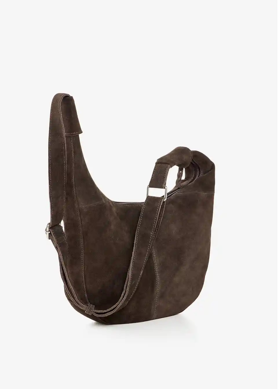 Umh\u00e4ngetasche aus Veloursleder | Bonprix DE
