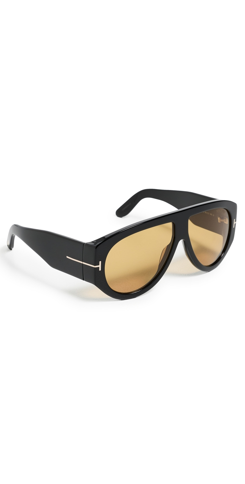 Tom Ford Bronson Sunglasses Shiny Black One Size | Shopbop