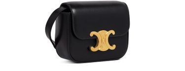 Mini Triomphe in shiny calfskin - CELINE | 24S US