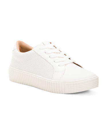 Lace Up Wedge Sneakers | TJ Maxx