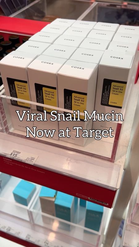 Snail mucin skin care now at Target! You can try a small bottle of the snail mucin before grabbing a full size bottle now too!

Target beauty
Target skin care
Skin care finds
Sample size beauty

#LTKfindsunder50 #LTKVideo #LTKbeauty