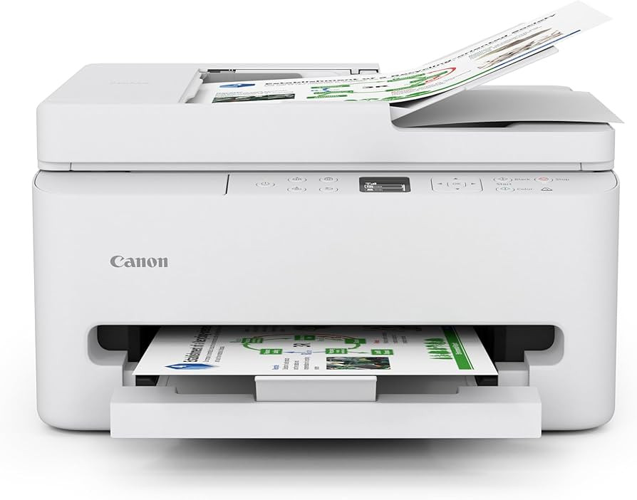 Canon PIXMA TR7120 Wireless Color Inkjet Printer for Duplex Printing, White – Home Printer with... | Amazon (US)