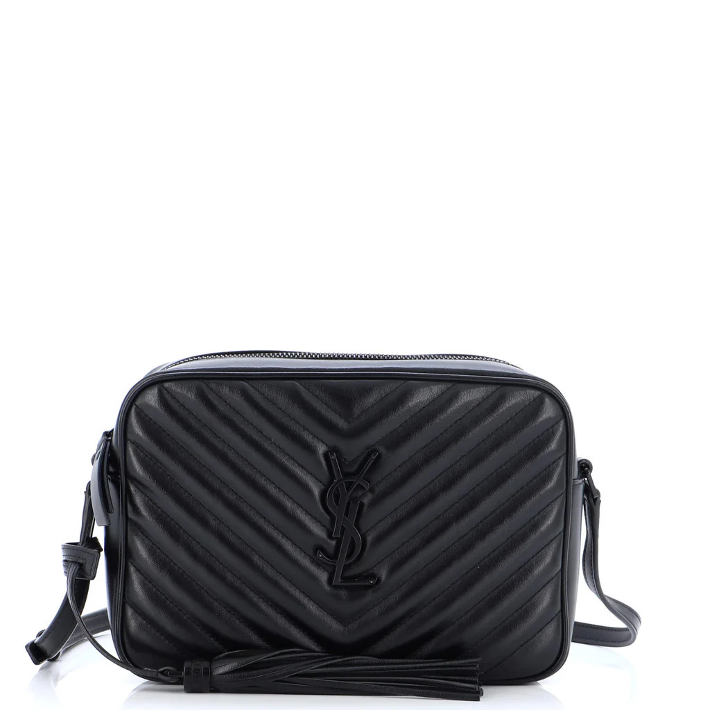 Lou Camera Bag Matelasse Chevron Leather Small | Rebag