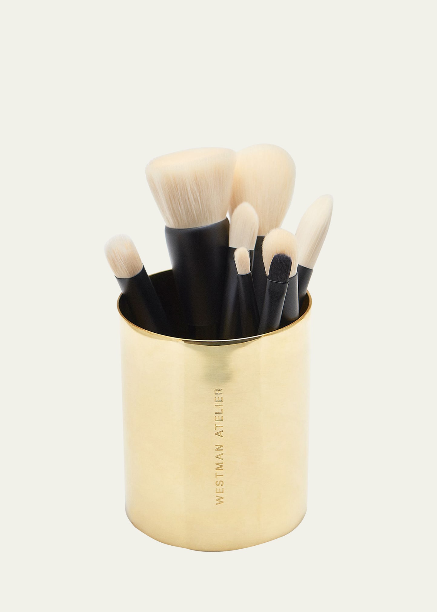 Guld Kuppen Makeup Brush Holder Cup - Gold | Bergdorf Goodman