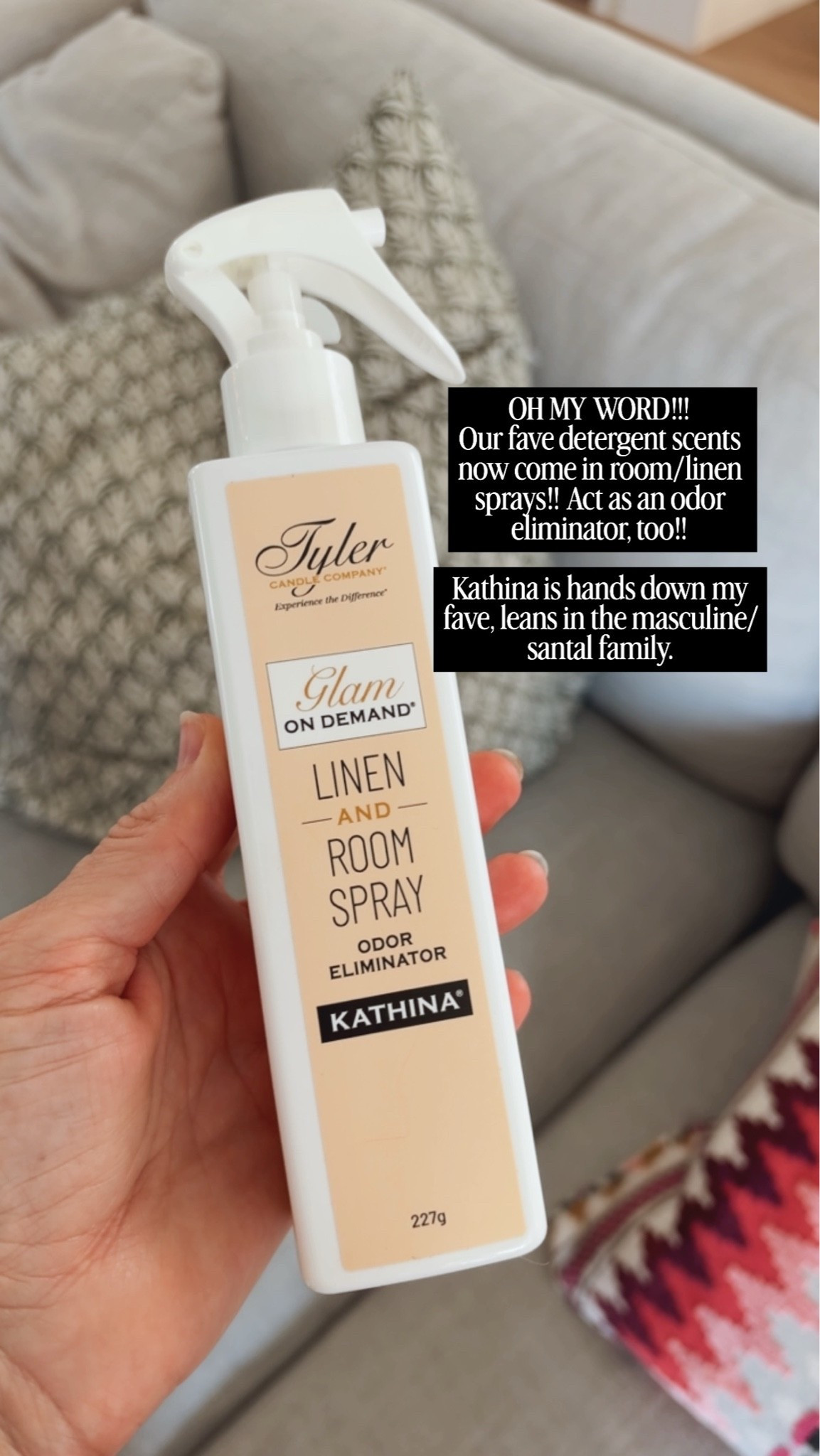 So excited that our fave detergent now comes in a room & linen spray!

#LTKHome #LTKOver40 #LTKdayinmylife