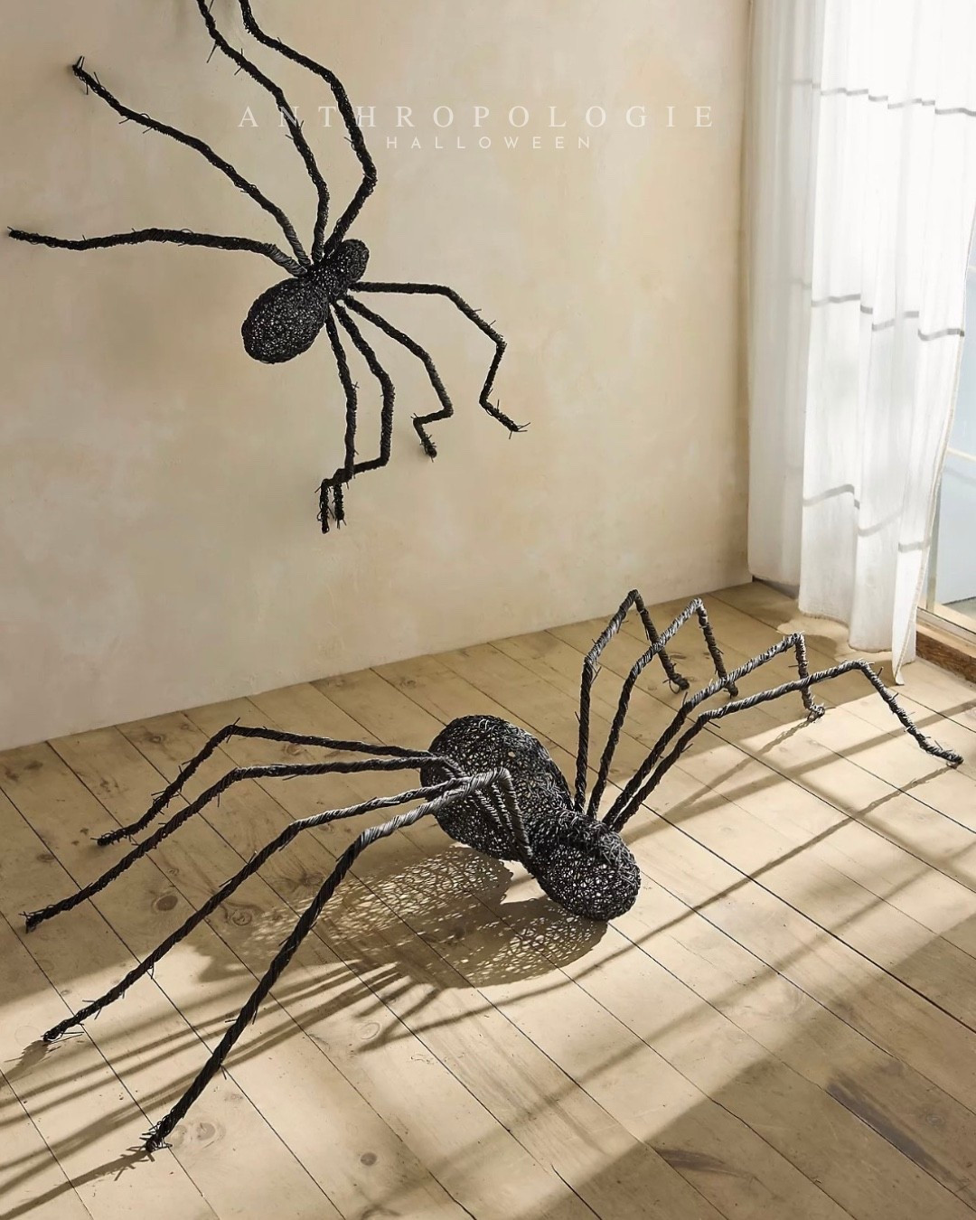 This giant rattan spider is so cool

Anthropologie Halloween 
Halloween decor

#LTKHome