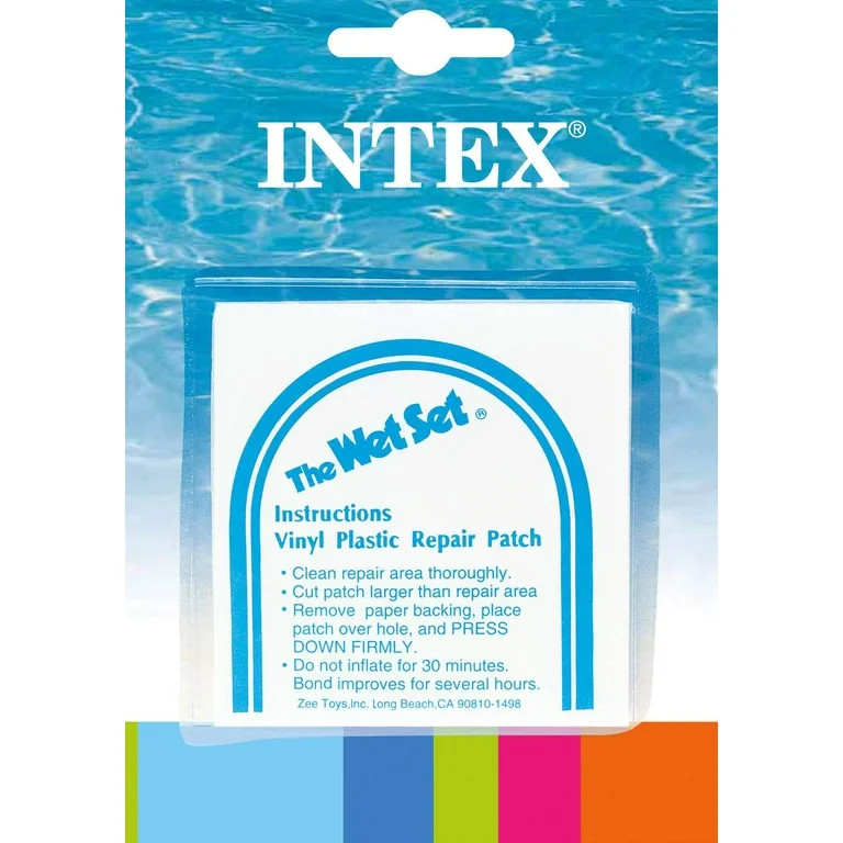 Intex Kool Splash Inflatable Play Center and Adhesive Repair Patch 6 Pack Kit | Walmart (US)