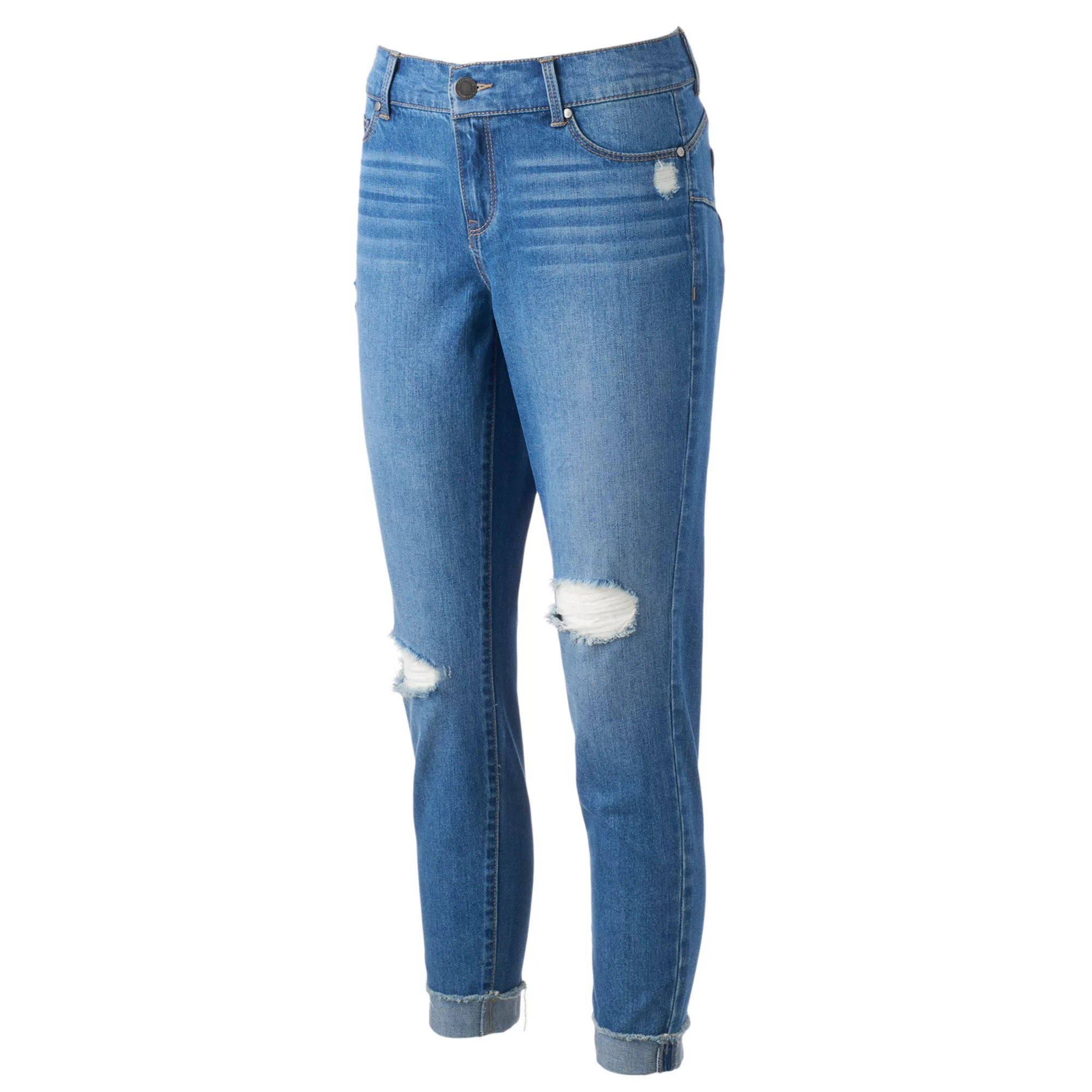 Women's Juicy Couture Flaunt It Ripped Skinny Ankle Jeans | Kohl's