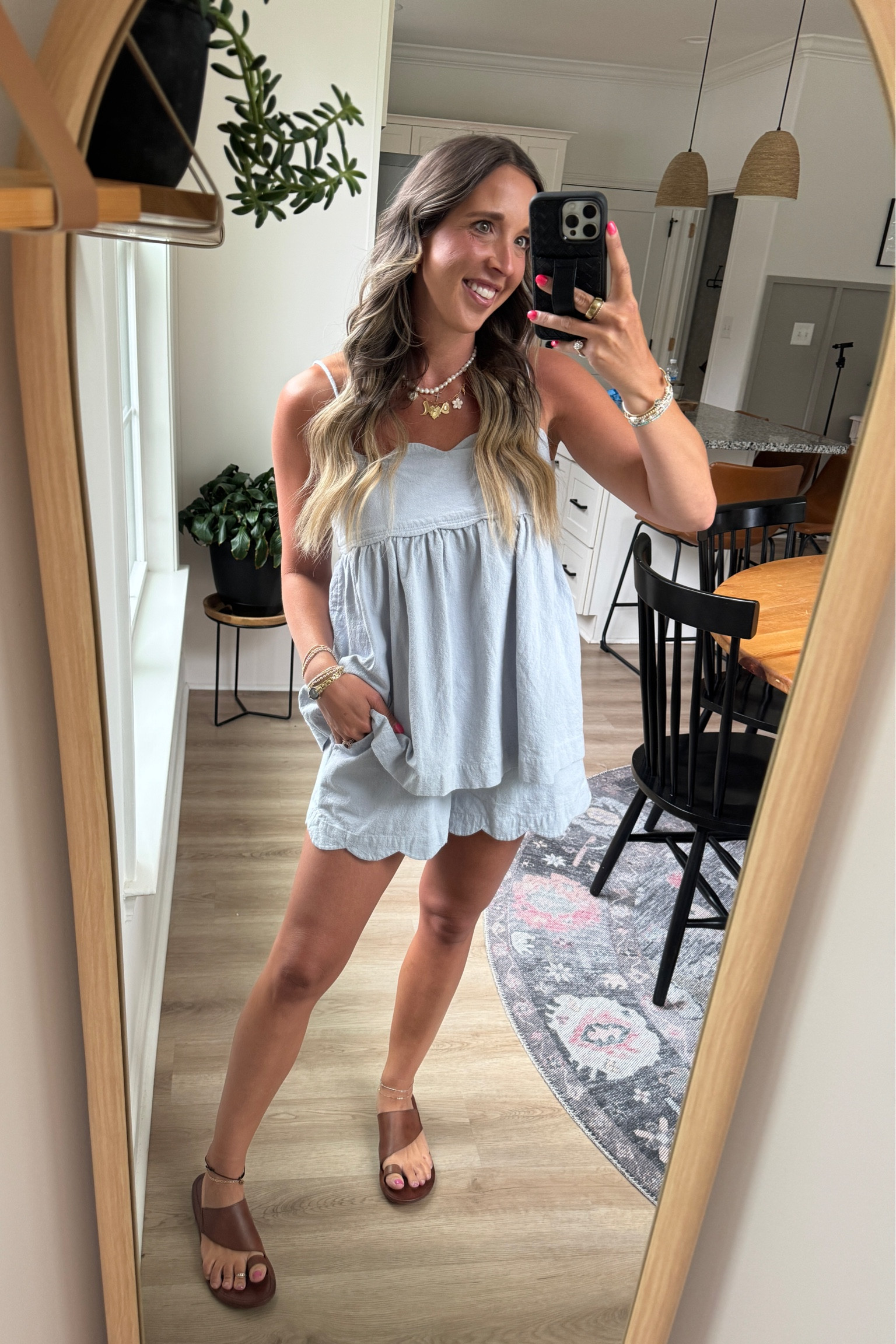 Todays mom outfit for awards day for the Littles 

Small in set 
Sandals are free people also Ina 7.5 

#LTKShoeCrush #LTKSeasonal #LTKStyleTip