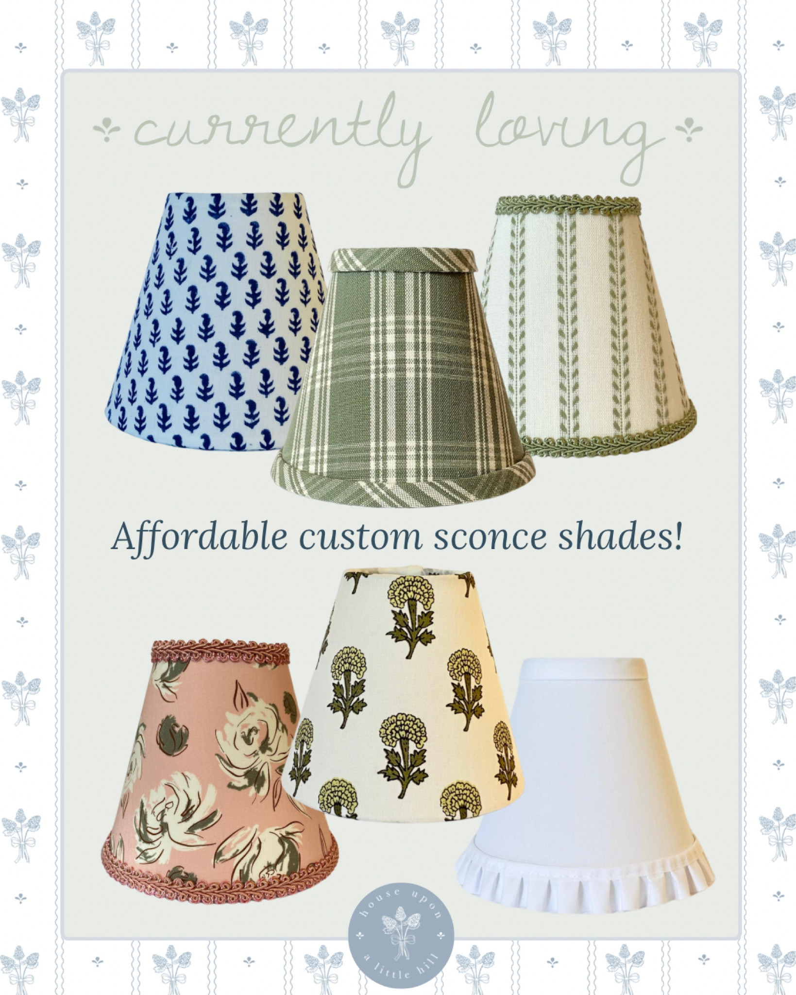 Affordable custom sconce shades! 

#LTKHome