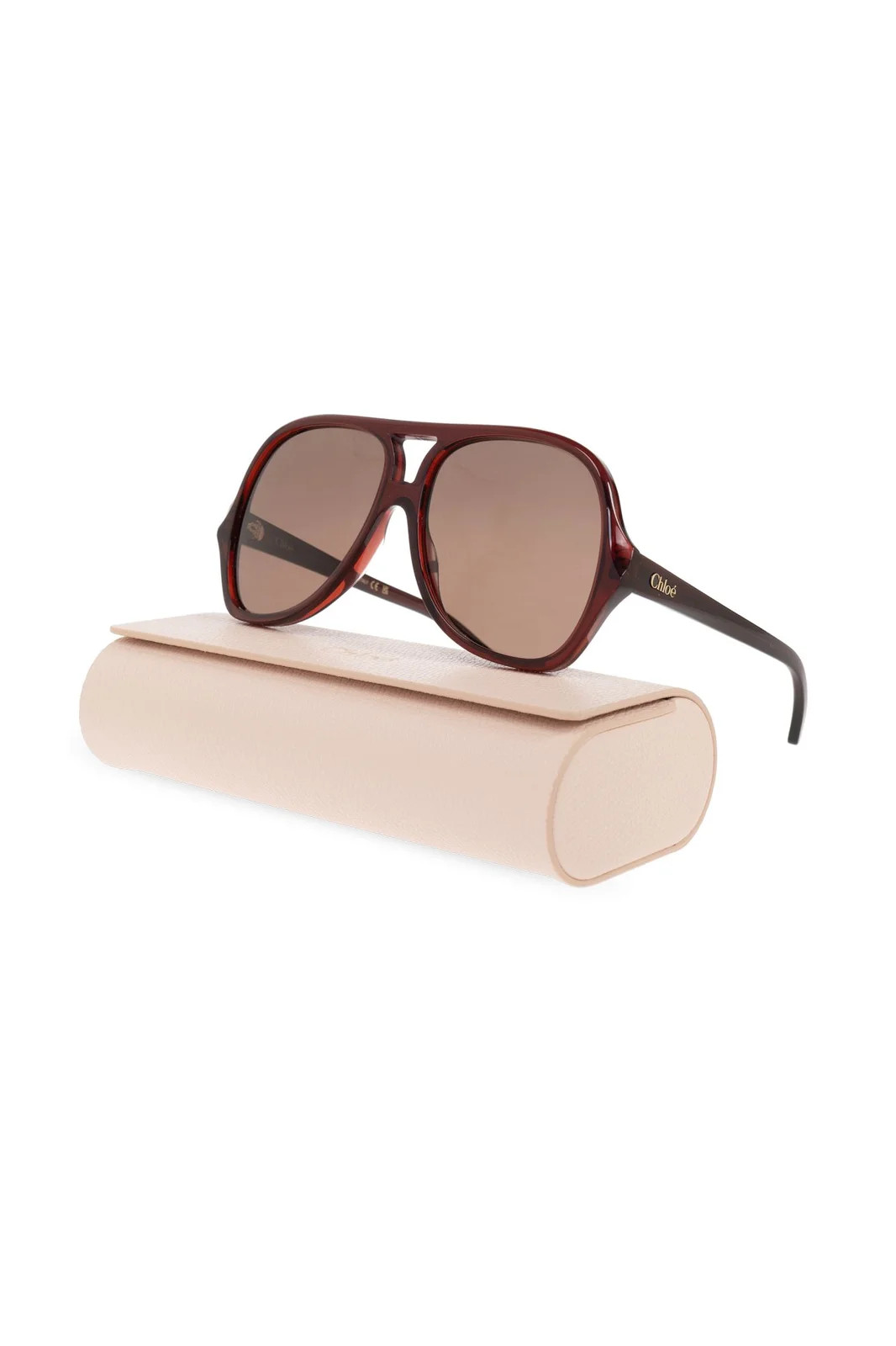 Chloé Eyewear Pilot Frame Sunglasses | Cettire Global