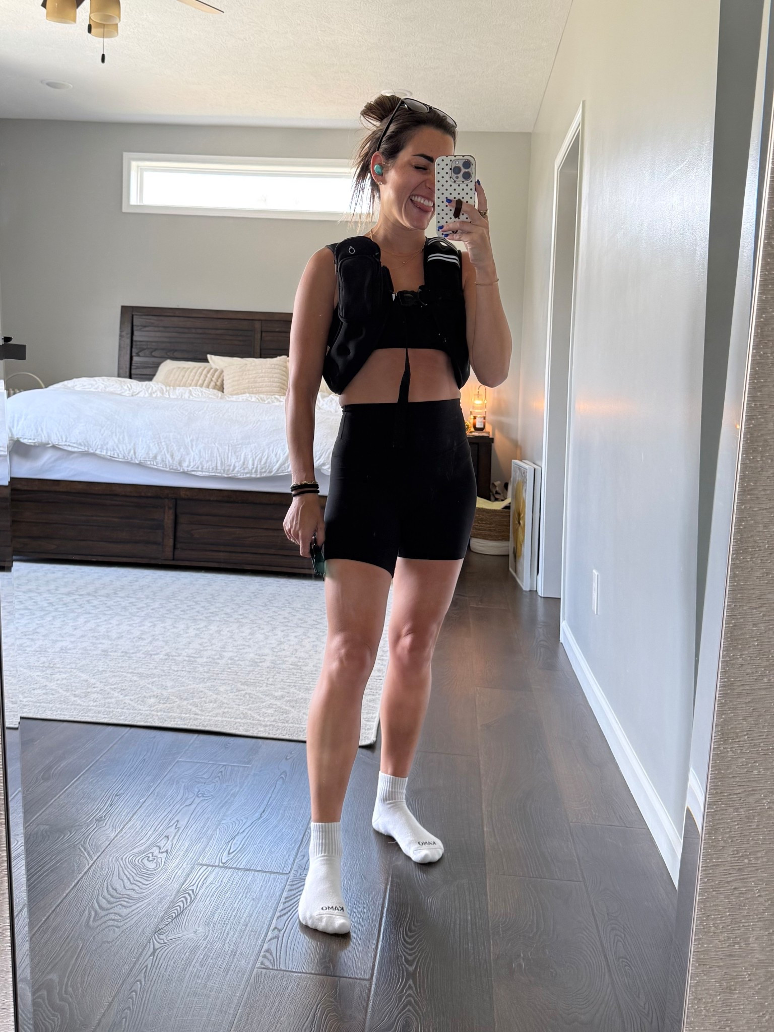 hot girl walk essentials! I use a 12lb weighted vest and love it so much ! 