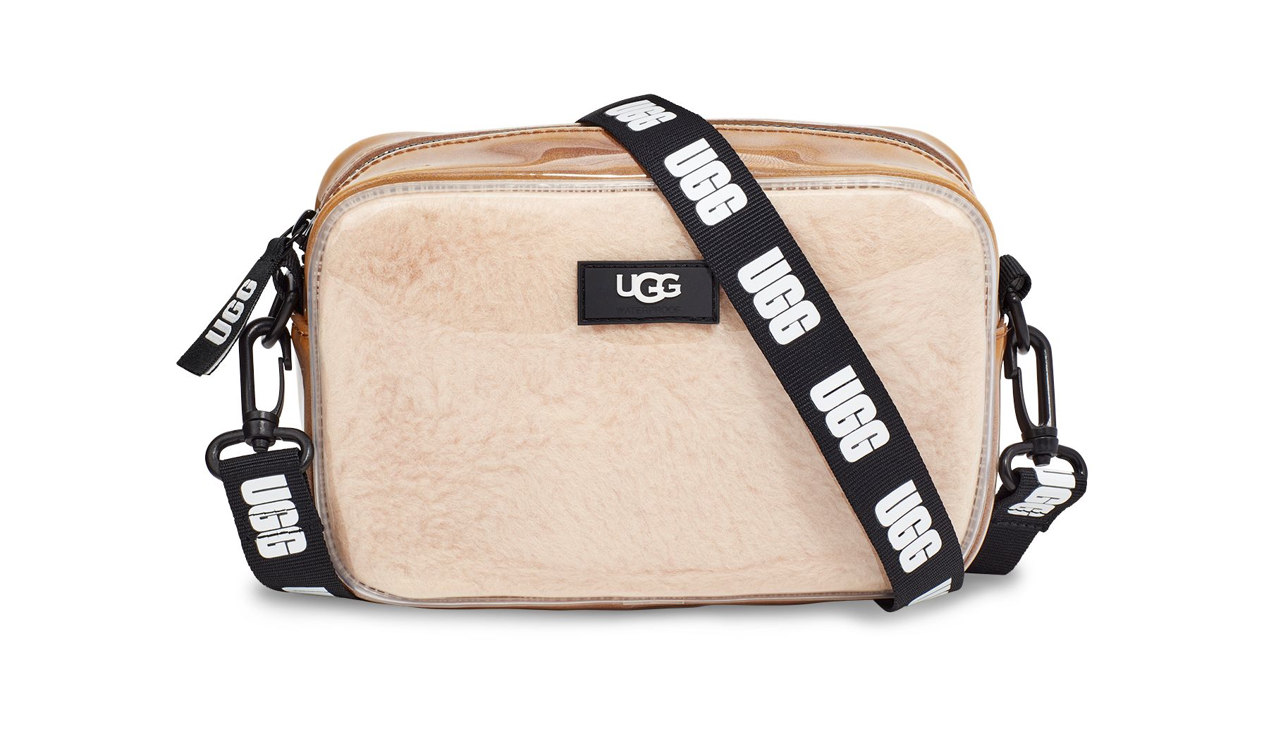UGG Women's Janey II Clear Faux Fur Handbags in Brown | UGG (US)