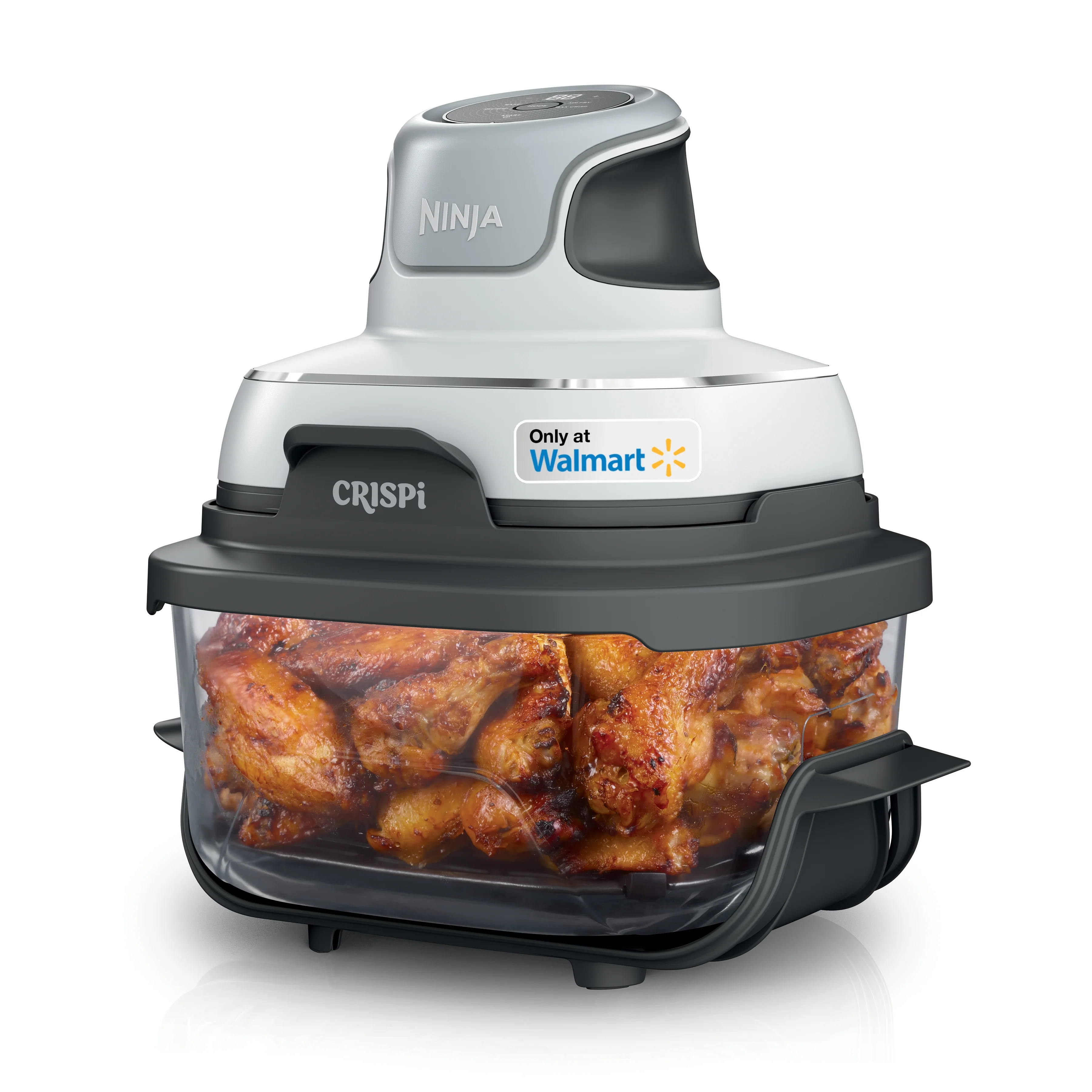 Ninja® Crispi® 3-in-1 Portable Air Fryer Cooking System, 4QT & 5 Cup Containers, Denim Blue, FN100ND | Walmart (US)