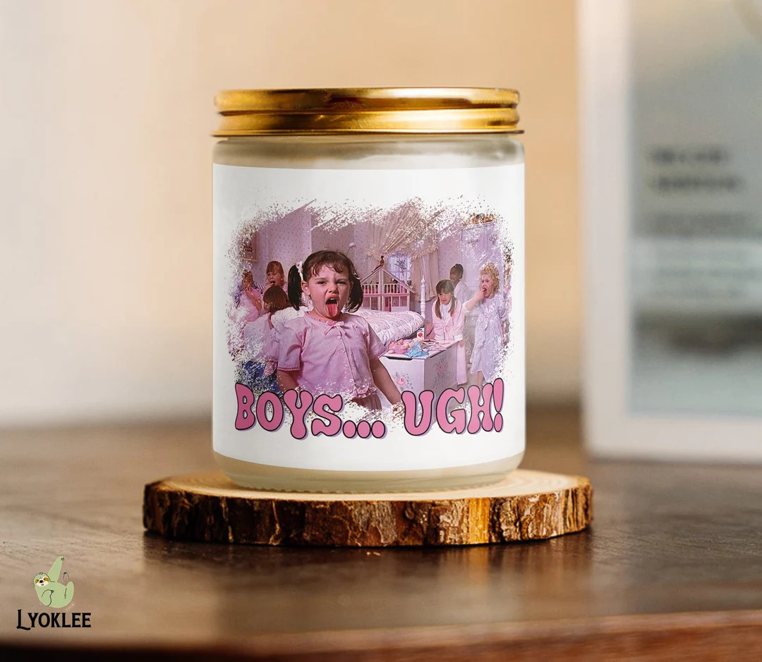 Boys Ugh Candle, Funny Valentines Candle, Valentines Day Gifts, Little Rascals, Girls Valentine, ... | Etsy (US)