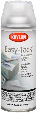 Krylon K07020007 10.25-Ounce Easy Tack Repositionable Adhesive Spray | Amazon (US)