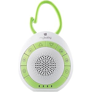 MyBaby SoundSpa On-The-Go-Portable White Noise Machine, 4 Soothing Sounds with 15, 30, and 45-Minute | Amazon (US)