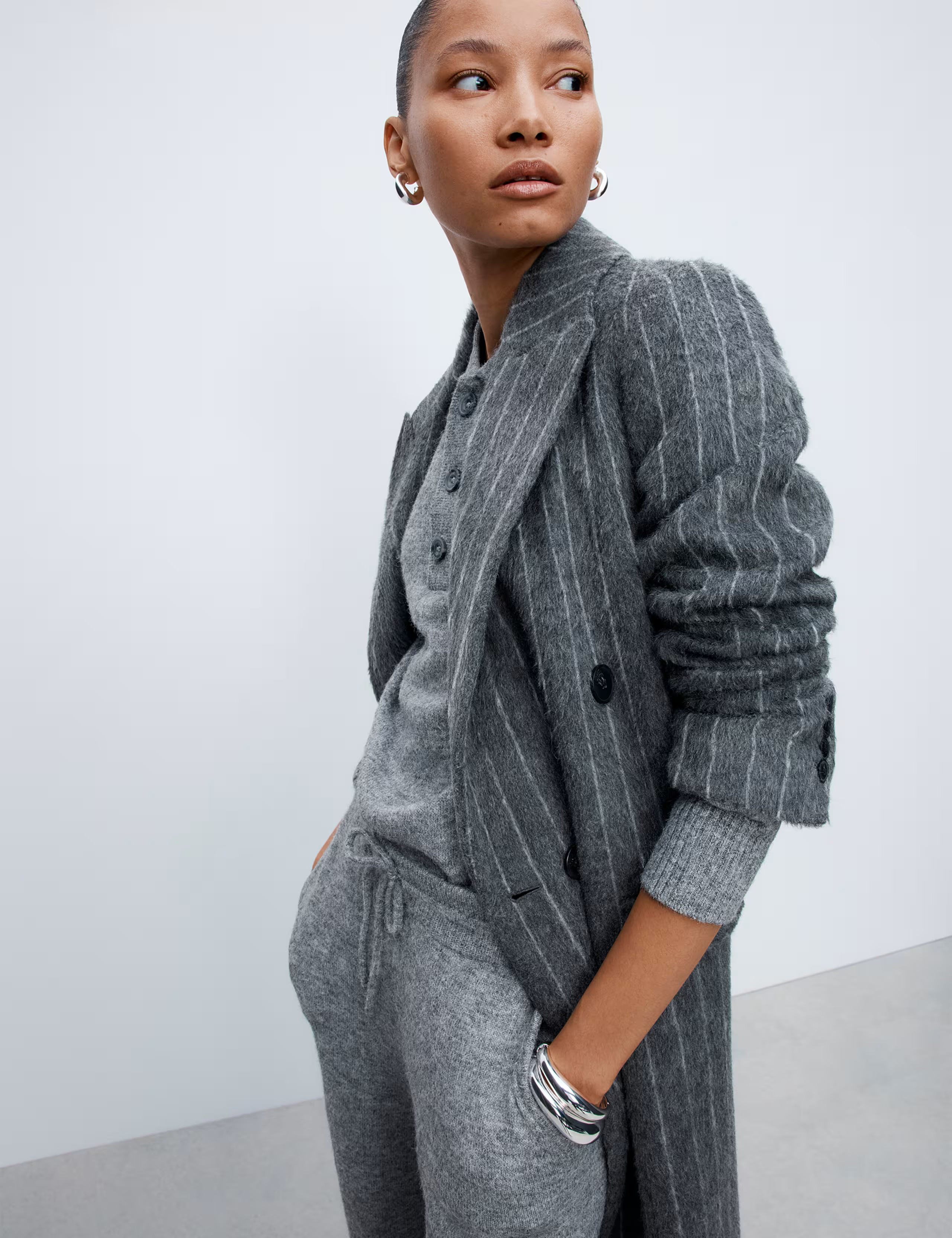 Collared Button Through Jumper | Marks & Spencer (UK)