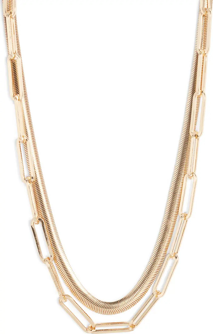 Layered Chain Necklace | Nordstrom