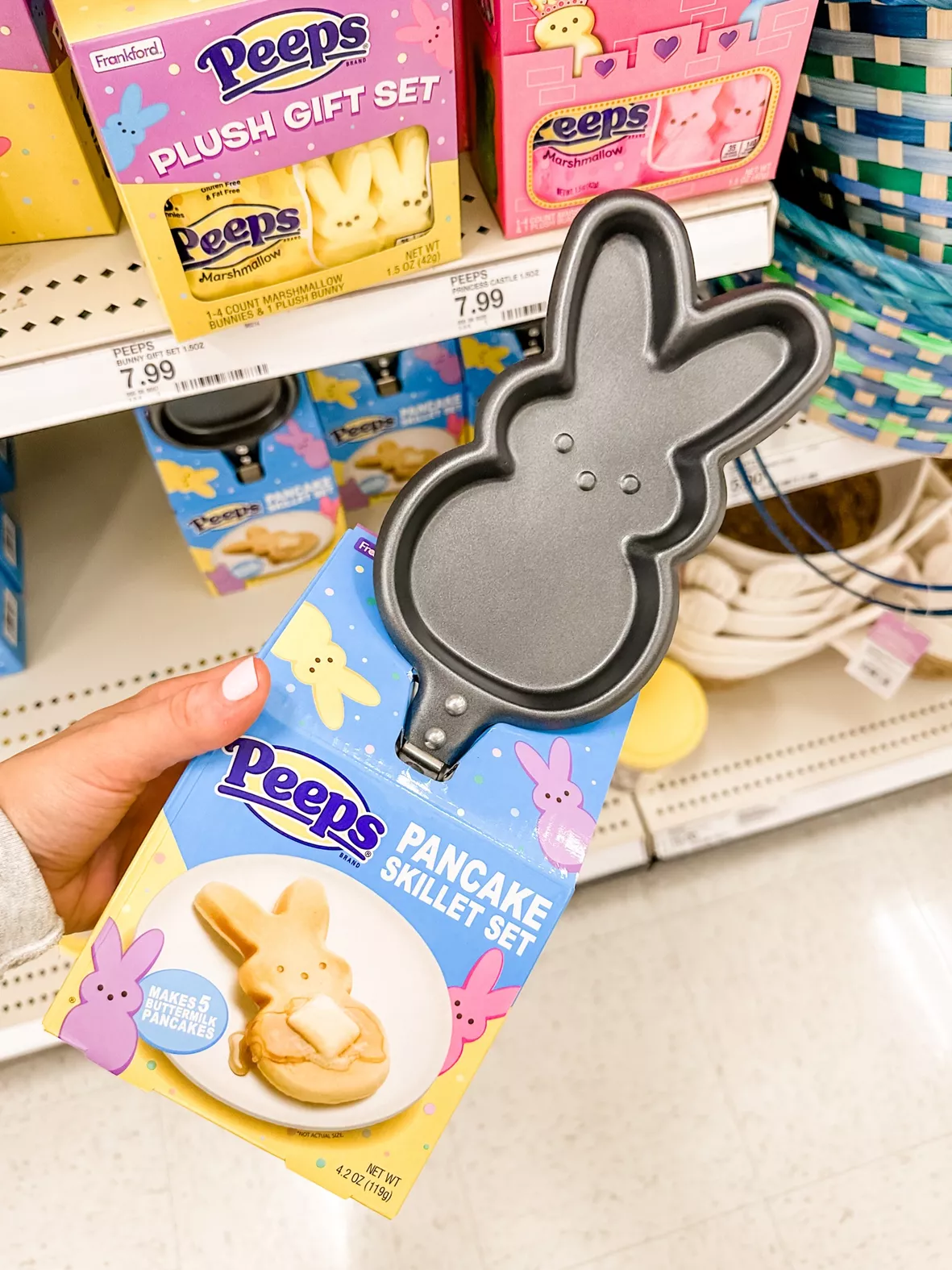 Bunny-Shaped Cookie Skillet or Pancake Pan