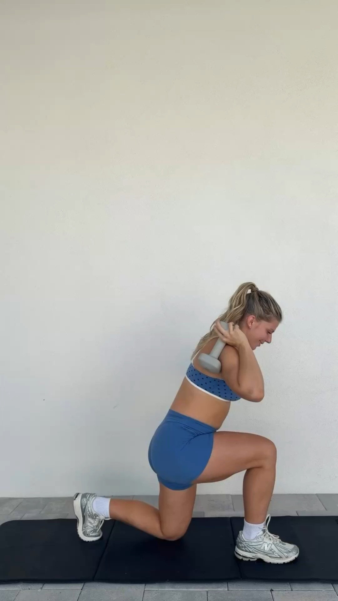 How cute is this blue polka dot strappy bandeau sports bra?! 😍  @ptula00 

Coming soon! You can also click the product and request to be notified once it’s back in stock! 💙

#LTKActive #LTKfitnessgoals #LTKBump