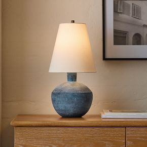 Form Studies Ceramic Slim Table Lamp (19") | West Elm (US)