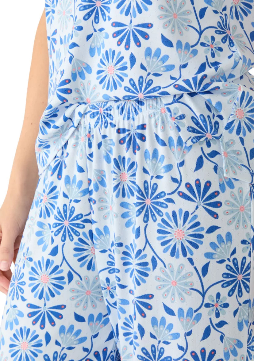 Women's Short Sleeve Shirt and Pants Pajama Set | Belk