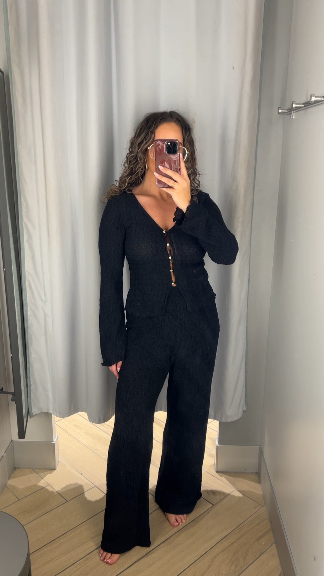 H&M black co-ord - perfect for travelling or for just an everyday look! 

I’m wearing a small in both! 

Airport outfit, travel outfit, spring outfit 

#LTKtravel #LTKAprilSpotlight #LTKspring