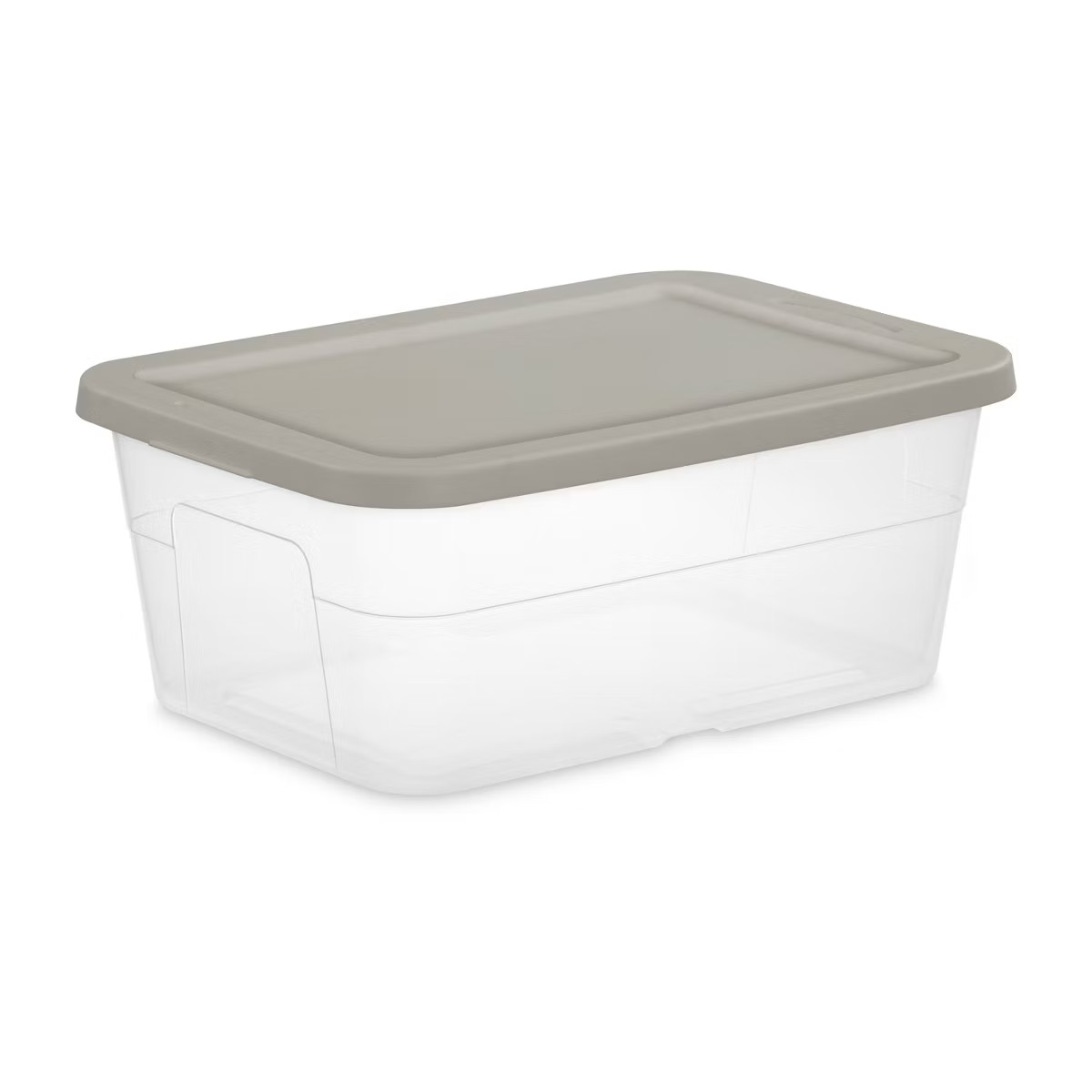 2pk 16qt Storage Boxes Gray - Room Essentials™ | Target