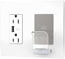 Radiant RWC826USBWCCV2 Wireless Charger Qi Certified, First in-Wall Wireless Phone Charging Solut... | Amazon (US)