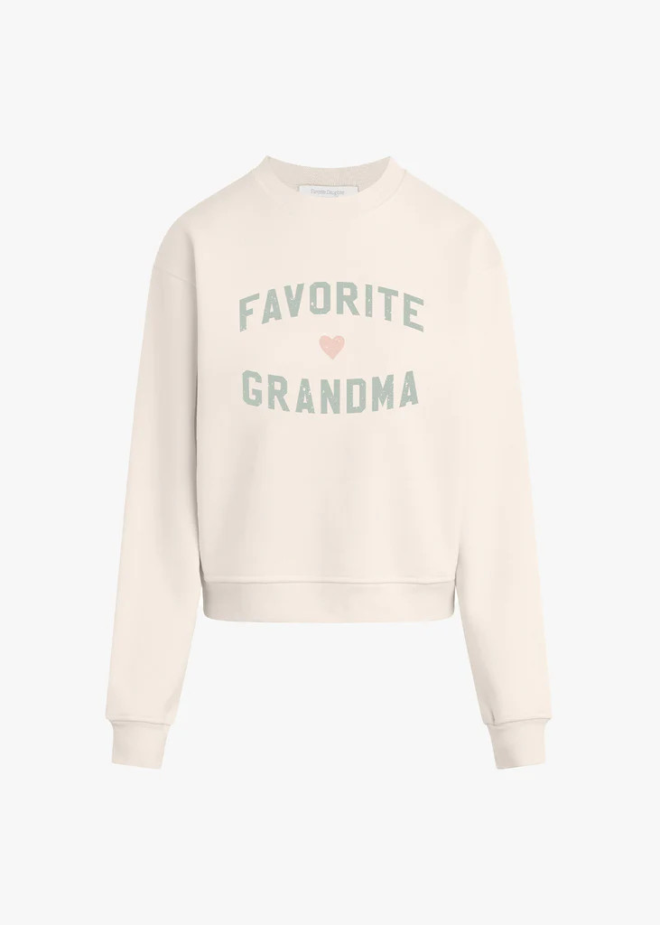 THE FAVORITE GRANDMA SWEATSHIRT | Favorite Daughter