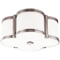 Click for more info about Hudson Valley Chandler 12 1/2"W Nickel Ceiling Light - #7Y573 | Lamps Plus