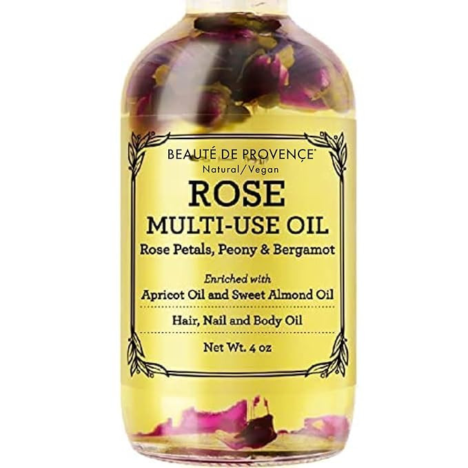 Multi-Use Oil for Face, Body and Hair - Organic Blend of Apricot, Vitamin E and Sweet Almond Oil ... | Amazon (US)